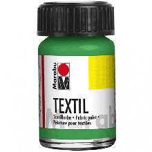 Фарба акрилова, (062) Зелена світла, 15 мл, д/св. тканин, Marabu