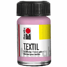 Фарба акрилова, (236) Рожева світла, 15 мл, д/св. тканин, Marabu