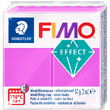 Пластика Effect, Фіолетова неонова, 57 г, Fimo