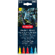 Набір кольорових ручок PAINT PEN PALETTE No1, 5 шт., Derwent
