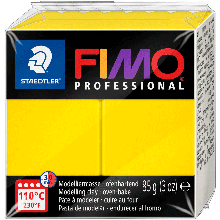 Пластика Professional, Жовта, 85 г, Fimo