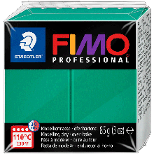 Пластика Professional, Зелена, 85 г, Fimo