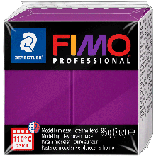 Пластика Professional, Фіолетова, 85 г, Fimo