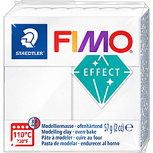Пластика Effect, Прозора біла, 57 г, Fimo