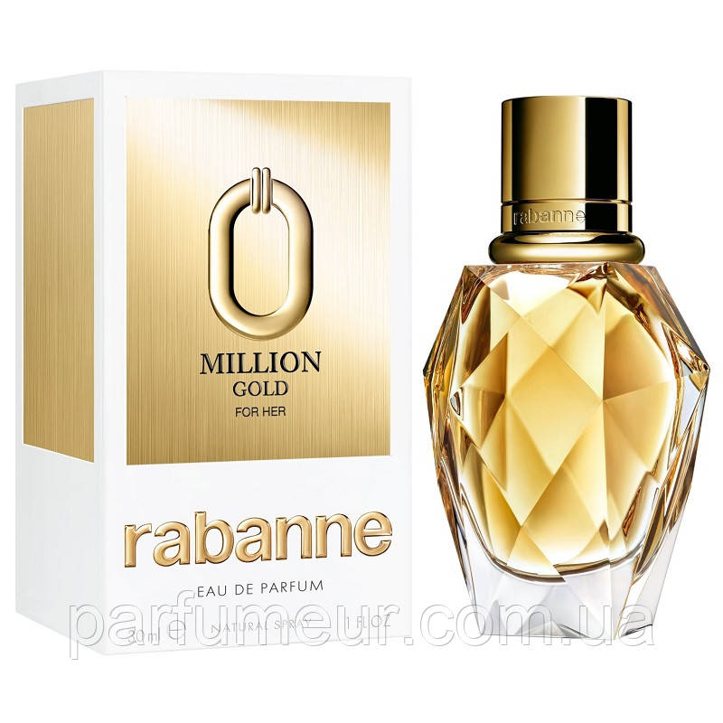 Million Gold For Her Paco Rabanne парфумована вода 30 мл, фото 1