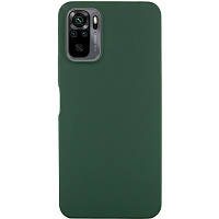 Чохол Silicone Cover Lakshmi (AA) для Xiaomi Redmi Note 10 / Note 10s / Poco M5s Зелений / Dark green