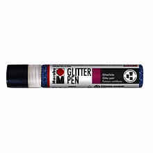 Контур, Сапфір (темно-синій), з блискітками, 25 мл, Marabu