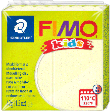 Пластика Fimo kids, Жовта перламутрова, 42 г, Fimo