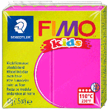 Пластика Fimo kids, Фуксія, 42 г, Fimo