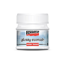 Лак фінішний на водній основі, глянсовий, 50 мл.