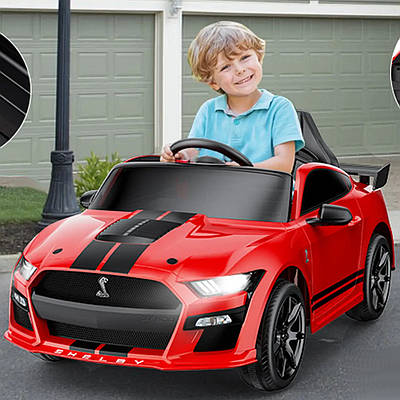 Дитяча електромашинка Електромобіль Ford Mustang Shelby GT500 Машинка на пульті MP3 USB Іграшковий транспорт