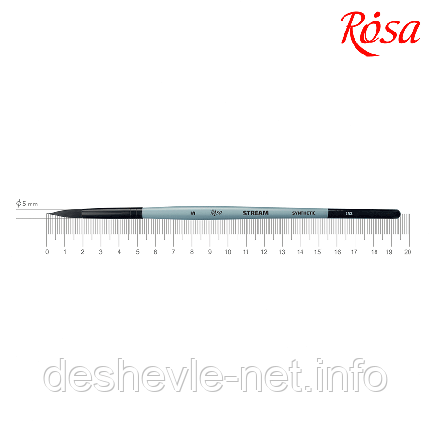 Синтетика кругла, STREAM 132, No5, к.р. пензель ROSA, фото 1