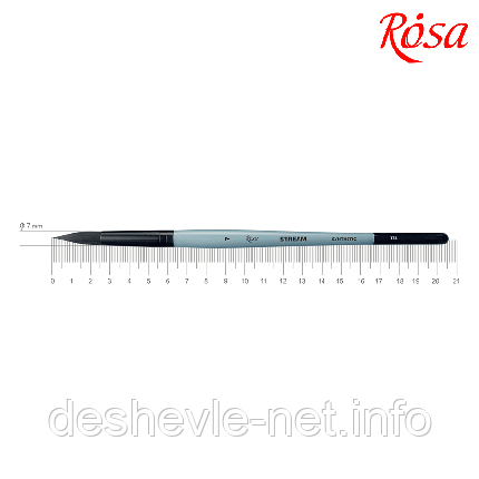 Синтетика кругла, STREAM 132, No7, к.р. пензлик ROSA, фото 1