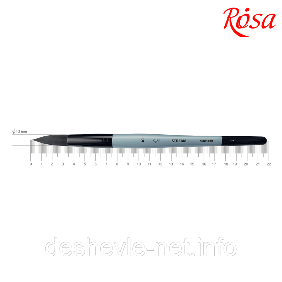 Синтетика кругла, STREAM 132, No10, к.р. пензель ROSA