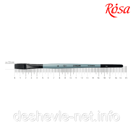 Синтетика плоска, STREAM 134, No6, к.р. пензель ROSA, фото 1