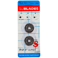Змінні леза до роликового ножа RB-08R, набір 2 шт., DAFA