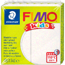 Пластика Fimo kids, Біла, 42 г, Fimo