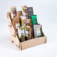 Підставка під батончики з дерева 210х200х180 мм