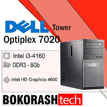 Комп'ютер Dell OptiPlex Tower 7020 i3-4160 ddr3 8 Gb HD 4600 .DR
