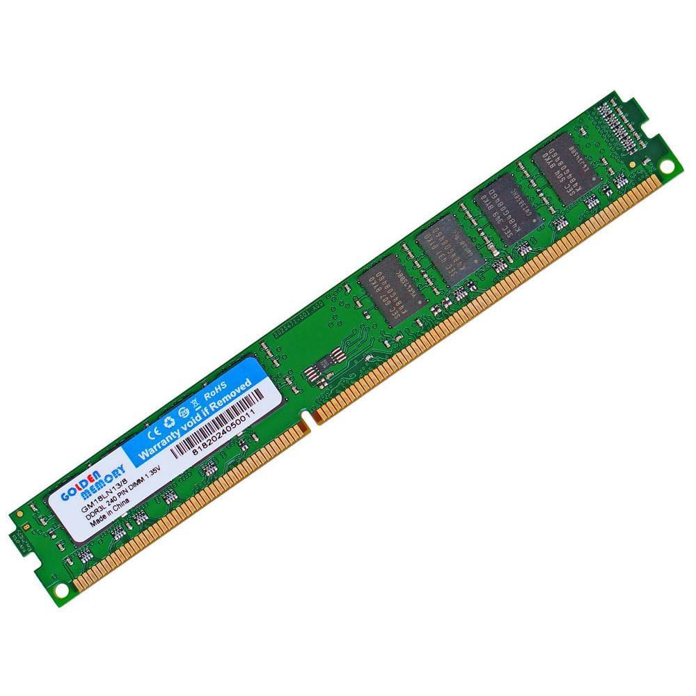 Модуль памяти DDR3 4 GB 1600Mhz GOLDEN MEMORY 1.35V (box) GM16LN11/4