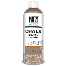 Фарба-аерозоль на водній основі Chalk-finish, Каштанова, 400 мл, PINTYPLUS