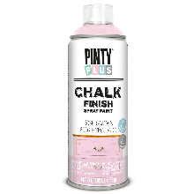 Фарба-аерозоль на водній основі Chalk-finish, Рожева світла, 400 мл, PINTYPLUS