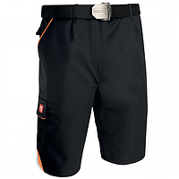 Спецодяг шорти чорні чоловічі з кишенями, захисна роба для працівників, робочі бриджі спецодяг літній, польша