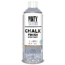 Фарба-аерозоль на водній основі Chalk-finish, Синій індиго, 400 мл, PINTYPLUS