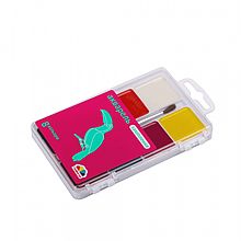 Набір медової акварелі "Восторг", 8 кв., с/пензлик, пластик, ГАММА