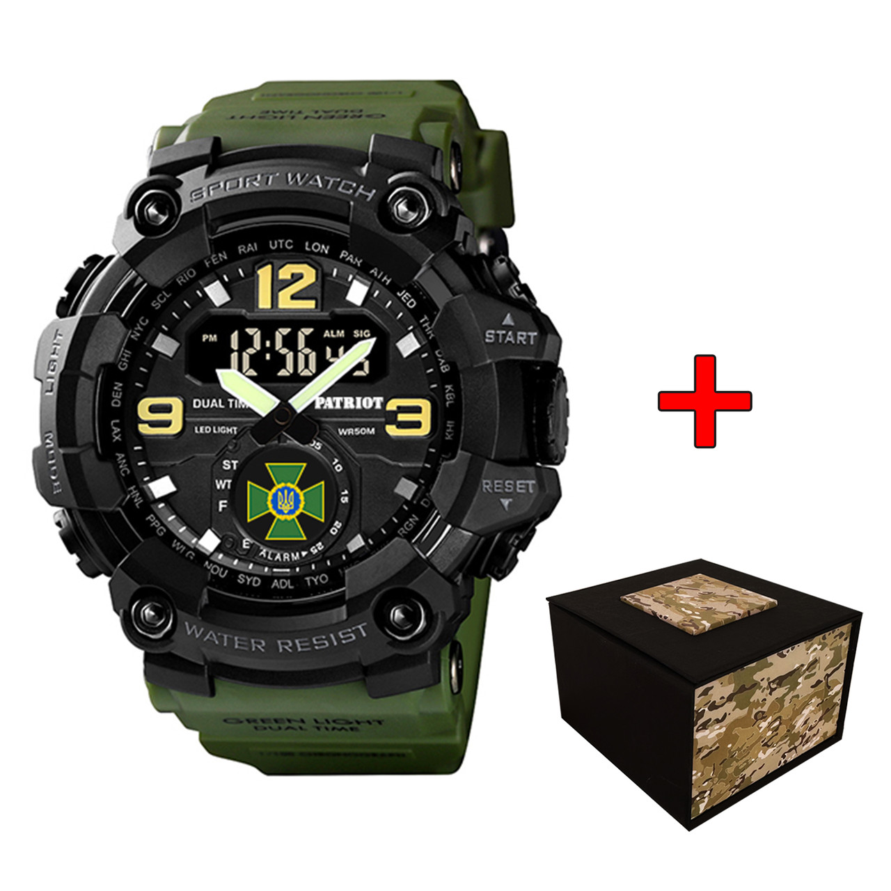 Patriot 004AGDPS ДПС Зелені + Коробка., фото 1