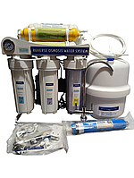 Осмос (Польща) 7 ступ з помпою, біоактиватором та мінералізатором AR08PМ на станині