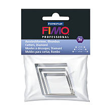 Набір катерів, Ромб 3 шт., Fimo