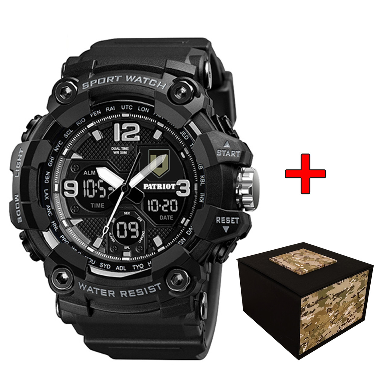 Patriot 006BKTRO ТРО Чорні + Коробка, фото 1