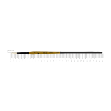 Щетина кругла AMBER 2306R, No4, д.р.
