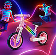 Беговел Kidwell Suno для дітей з LED-підсвіткою Рожевий5906601707131, фото 6