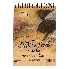 Альбом на спіралі STAR T (mixed media) А5, 300 г/м2, 20 л, SMILTAINIS