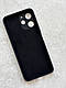 Чохол на Редмі 12 чорний силіконовий. Чохол на Xiaomi Redmi 12 чорний силіконовий - фото 2 - id-p2584515831