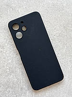 Чохол на Редмі 12 чорний силіконовий. Чохол на Xiaomi Redmi 12 чорний силіконовий