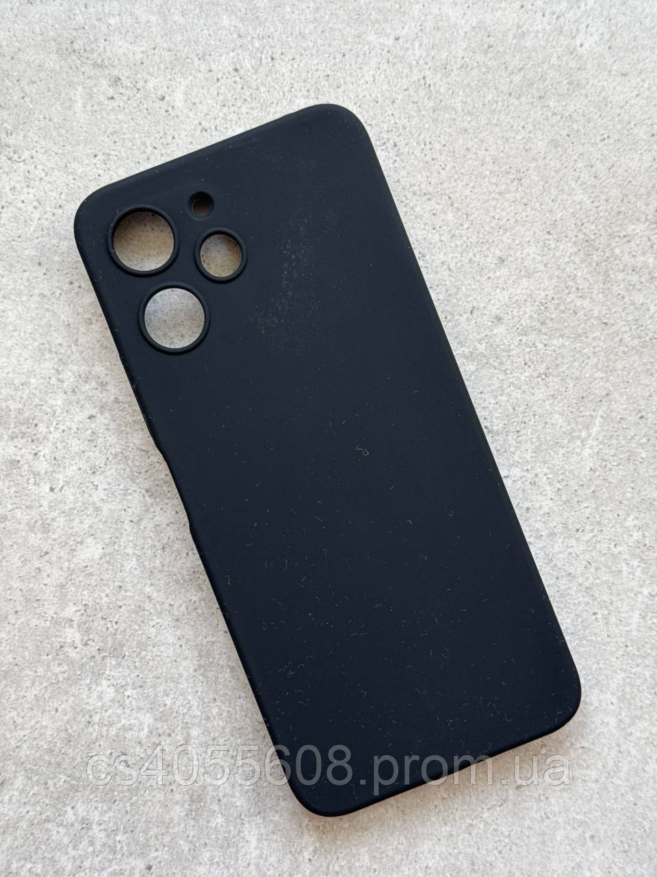 Чохол на Редмі 12 чорний силіконовий. Чохол на Xiaomi Redmi 12 чорний силіконовий - фото 1 - id-p2584515831