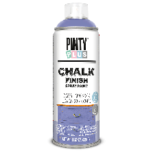Фарба-аерозоль на водній основі Chalk-finish, Лавандова темна, 400 мл, PINTYPLUS