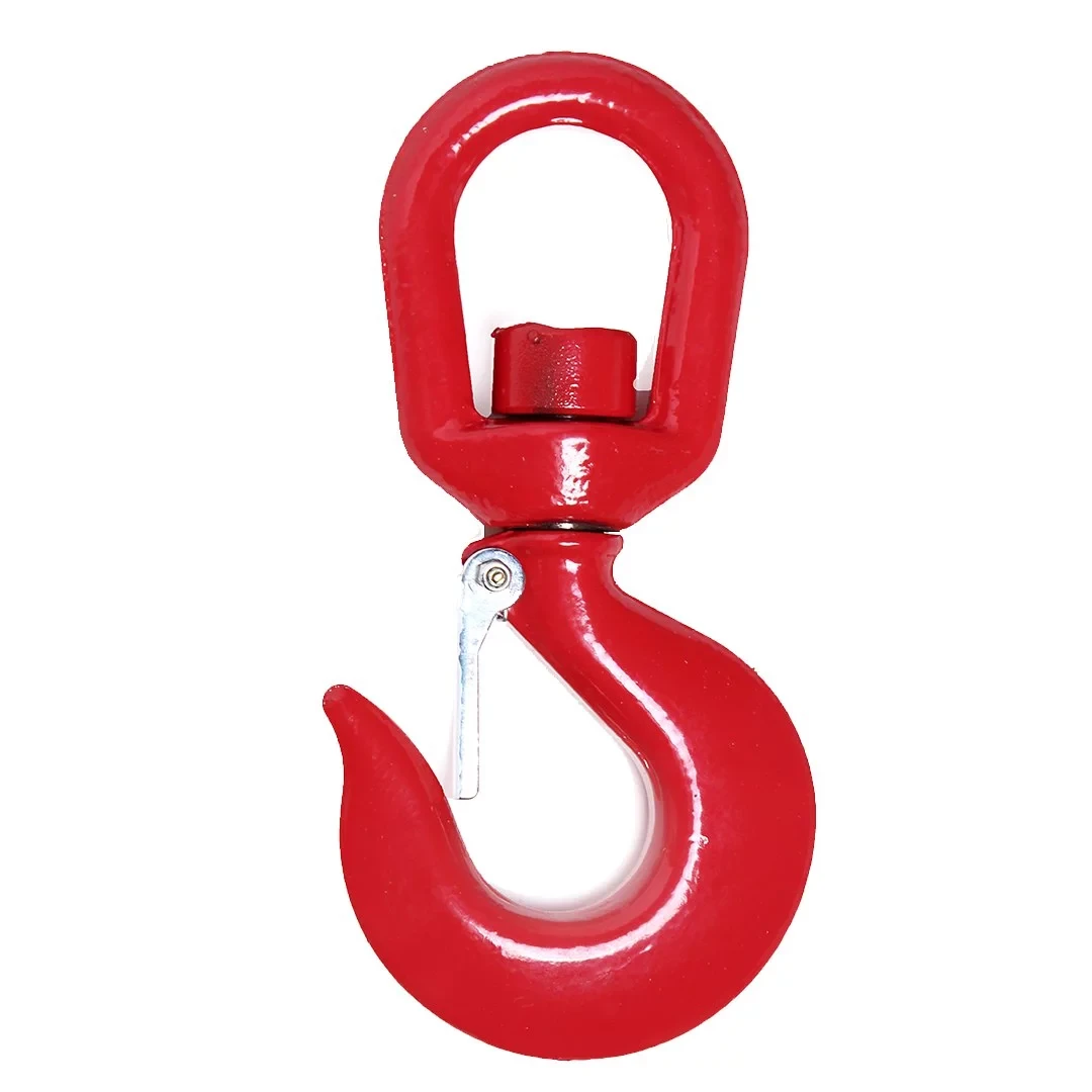 Гак шарнірний із сталевим фіксатором 322А G70, фото 1