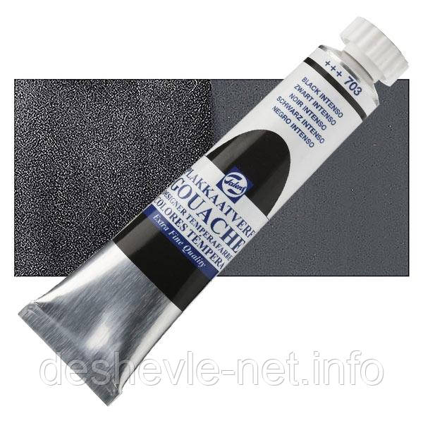 Фарба гуашева Talens, (703) Чорний, 20 мл, Royal Talens