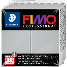 Пластика Professional, Сіра, 85 г, Fimo