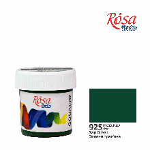 Фарба гуашева, Зелена трав'яна (925), 20 мл, ROSA Studio