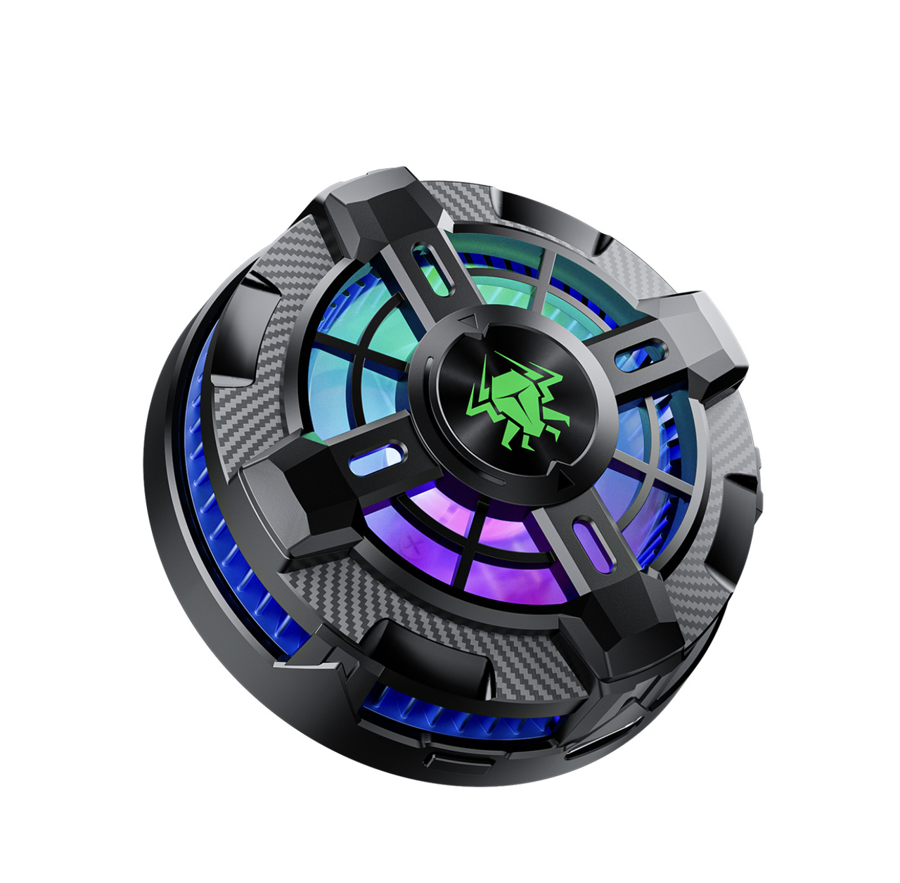 Магнітний кулер для телефону із затискачем та RGB підсвічуванням Plextone EX 2 Pro