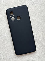 Чохол на Редмі 12С чорний силіконовий. Чохол на Xiaomi Redmi 12С чорний силіконовий