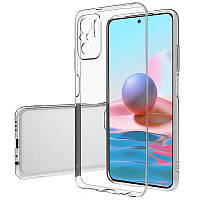 TPU чохол Epic Transparent 1,5mm Full Camera для Xiaomi Redmi Note 10 / Note 10s Безбарвний (прозорий)