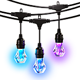 Вулична гірлянда Nanoleaf Smart Multicolor Outdoor String Lights Smarter Kit — 30 м, Matter, Homekit, фото 4