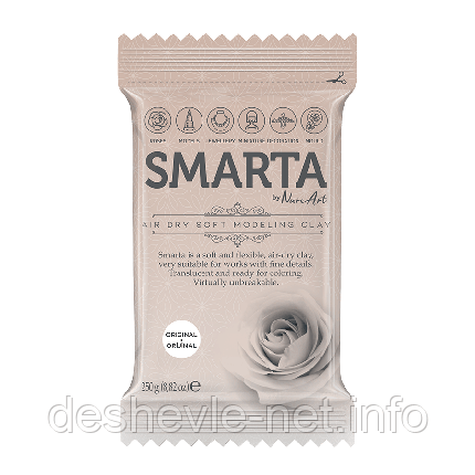 Пластика самозастигна, Біла Original, 250 г, Smarta, фото 1