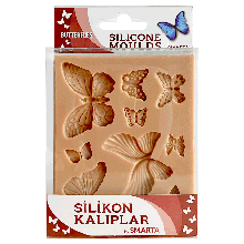 Силіконовий молд, Метелики, 10,5х13 см, Smarta